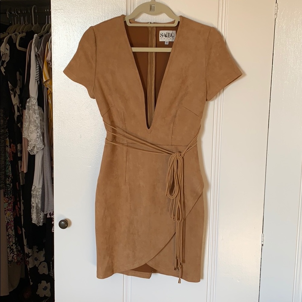 Sabo Skirt Camel Mini